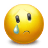 smiley verdrietig